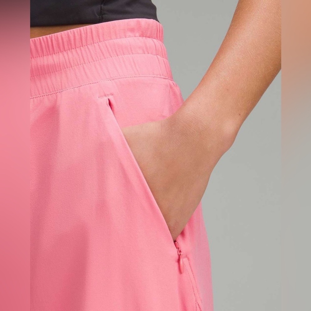Lululemon Swift Mid-Rise Wide-Leg Pant in Sakura Pink - Picture 4 of 7